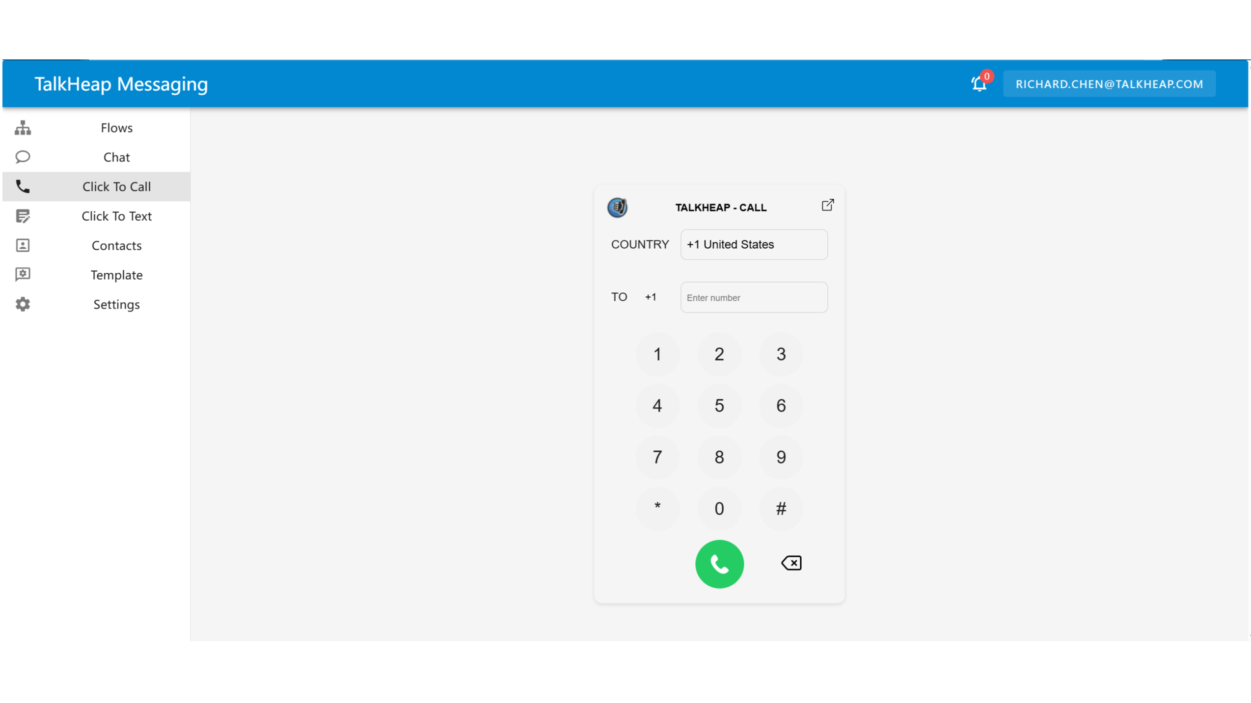 Talkheap provides phone calls to ability to customers.